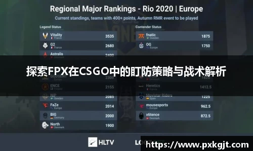 探索FPX在CSGO中的盯防策略与战术解析
