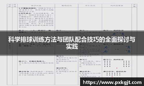 科学排球训练方法与团队配合技巧的全面探讨与实践